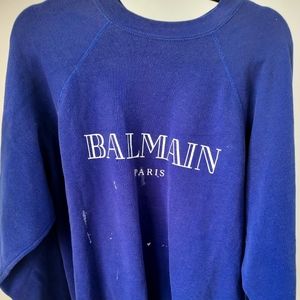 'WITH VINTAGE LOVE' Vintage Repurposed Sweatshirt